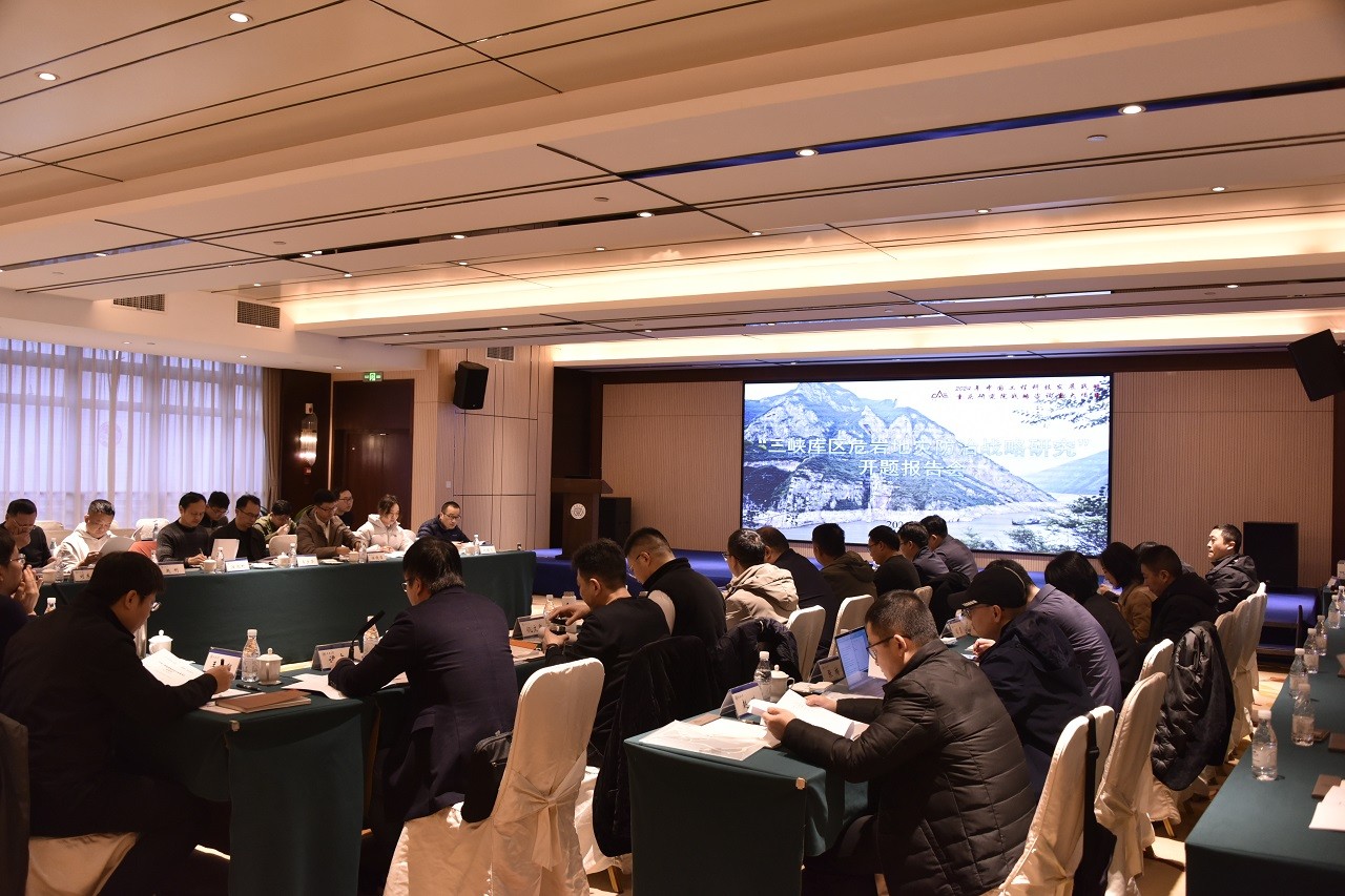 中国工程院院地合作重大项目“三峡库区危岩地灾防治战略研究”项目启动会在重庆大学召开